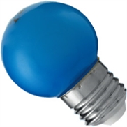 LED krone Blå E27 0,8W 